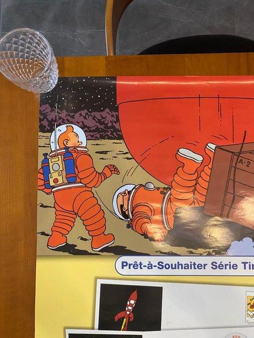 Tintin - 1 - Poster La poste tintin - 2000, Boeken, Stripboeken