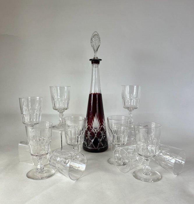 Val Saint Lambert, St. Louis - Decanter Massenet St.Louis, Antiek en Kunst, Antiek | Meubels | Tafels