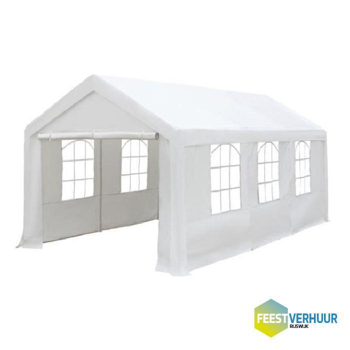 HUUR - Partytent in verschillende maten, Tuin en Terras, Partytenten, Minder dan 4 meter, 5 tot 8 meter, 2 meter of meer, Gebruikt