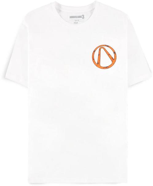 Difuzed Borderlands 3 Psycho Punk T-Shirt Wit-Maat M, Kleding | Heren, Overige Herenkleding, Nieuw, Ophalen of Verzenden