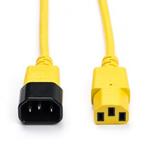 C14 naar C13 kabel | ACT | 1.8 meter (Geel), Verzenden, Nieuw