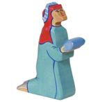 Balthasar blauw - 7,5 cm - Holztiger, Nieuw