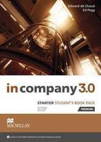 In Company 3.0 Starter Level Students Book Pack, Verzenden, Zo goed als nieuw, Edward De Chazal