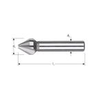 Rotec HSS-G Verzinkfrees 60°, DIN 334C, ø16, Verzenden, Nieuw