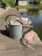Brocante zinken gieter, Verzenden, Gebruikt, IJzer
