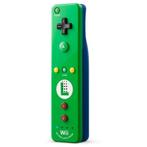 Nintendo Wii / Wii U Remote Motion Plus - Luigi Edition (Con, Zo goed als nieuw, Verzenden