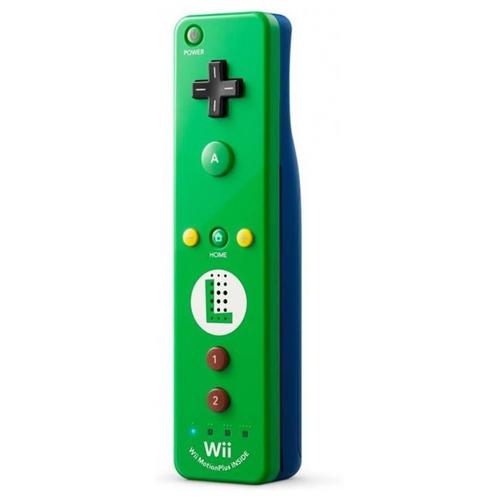 Nintendo Wii / Wii U Remote Motion Plus - Luigi Edition (Con, Spelcomputers en Games, Spelcomputers | Nintendo Consoles | Accessoires