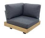 Hoek Loungeset Los Angeles Donkergrijs Acacia The Outsider, Verzenden, Nieuw