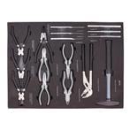 Benson Gereedschapstrolley - 7 laden - 250-delig - mobiel..., Auto diversen, Autogereedschap, Ophalen of Verzenden, Nieuw