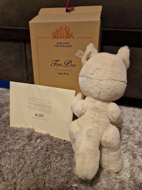 Steiff - Pluche dier Tom Poes beige - 2000-2010 - Duitsland, Antiek en Kunst, Antiek | Speelgoed