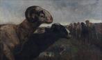 Willem Hendrik van der Nat (1864–1929) - Ram en ooi