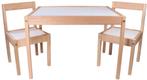 Kukka Wooden Set Tafel met Stoeltjes KWS100, Kinderen en Baby's, Kinderstoelen, Verzenden, Nieuw