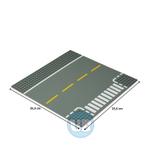 City wegenplaat T-splitsing met gele belijning - 25,5 x 25,5, Kinderen en Baby's, Speelgoed | Duplo en Lego, Verzenden, Nieuw