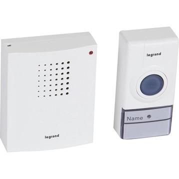 Legrand - draadloze bel - deurgong - 80Db - Ip44 - 50M - wit beschikbaar voor biedingen