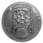 Zuid-Korea Chiwoo Cheonwang 1 oz 2017  (50.000 oplage), Verzenden, Oost-Azië, Losse munt, Zilver