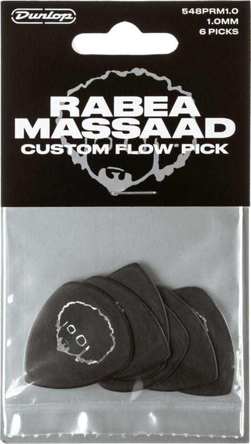 Jim Dunlop Rabea Massaad Flow plectrum 1.00 mm 6-pack, Muziek en Instrumenten, Instrumenten | Toebehoren, Elektrische gitaar, Nieuw