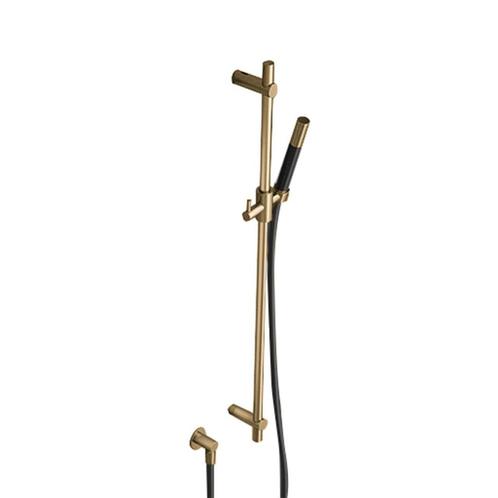 Glijstangset Hotbath Cobber Met Wandaansluitbocht En, Doe-het-zelf en Verbouw, Sanitair, Kraan, Nieuw, Chroom, Ophalen of Verzenden