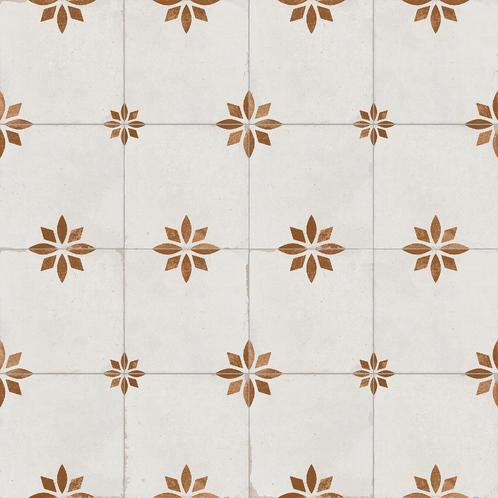 Vloertegel / wandtegel savannah rood oxide 45x45 cm  4 in 1, Doe-het-zelf en Verbouw, Tegels, Vloertegels, Nieuw, 10 m² of meer