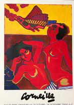 Guillaume Corneille (1922-2010) - Grande affiche Hommage à, Antiek en Kunst, Kunst | Tekeningen en Foto's