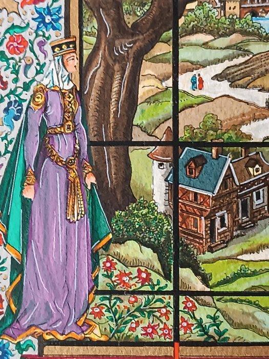 Jean Gradassi - La chastelaine de Vergy [Arts et Couleurs] -, Antiek en Kunst, Antiek | Boeken en Bijbels