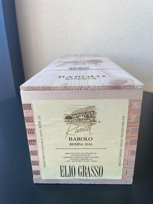 2016 Elio Grasso, Runcot - Barolo Reserva - 1 Magnum (1,5 L), Verzamelen, Wijnen