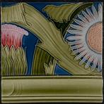 Jugendstil Tegel - Sächsische Ofen und Schamottenwarenfabrik