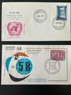 België 1958 - EXPO 58 - Grote verzameling van 127 FDCs,, Postzegels en Munten, Gestempeld