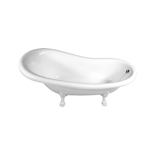 Vrijstaand Bad Sapho Retro 169x75x72 cm Wit met Leeuwenpoten, Doe-het-zelf en Verbouw, Sanitair, Ophalen of Verzenden