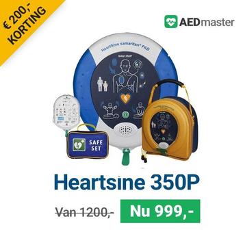 Nieuwe HeartSine 350P AED - Incl. Beschermtas en safeset beschikbaar voor biedingen