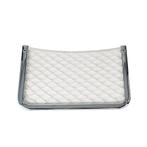 Foresti & Suardi Opbergvak Wit Net met Verchroomd Messing Fr, Ophalen of Verzenden, Nieuw