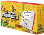 Nintendo 2DS Wit/Rood in Doos + New Super Mario Bros 2 (N..., Spelcomputers en Games, Spelcomputers | Nintendo 2DS en 3DS, Ophalen of Verzenden