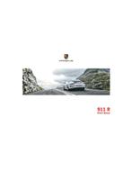 2016 PORSCHE 911 R INSTRUCTIEBOEKJE ENGELS, Auto diversen, Handleidingen en Instructieboekjes