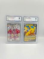 Pokémon - 2 Graded card - CHARIZARD EX FULL ART & PIKACHU V, Hobby en Vrije tijd, Verzamelkaartspellen | Pokémon, Nieuw