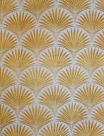 Art Deco Stof Coco Chanel Stijl 2e editie, goud -