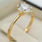 Zonder Minimumprijs - Ring - 18 karaat Geel goud - 1.38ct., Sieraden, Tassen en Uiterlijk, Ringen, Nieuw