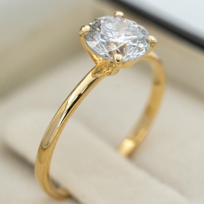 Zonder Minimumprijs - Ring - 18 karaat Geel goud - 1.38ct., Sieraden, Tassen en Uiterlijk, Ringen