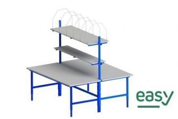 Easy paktafel dubbel 2000 x 900 x 700-950 mm, Zakelijke goederen, Partijgoederen en Retail | Verpakking en Verzending, Ophalen of Verzenden