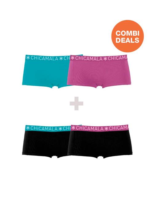 -40% Muchachomalo  Muchachomalo Meisjes 2+2-pack boxershorts, Kinderen en Baby's, Kinderkleding | Maat 146, Nieuw, Verzenden