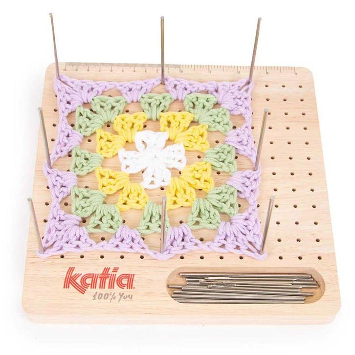 Katia Granny Square Blocker - Blokspannerset, Hobby en Vrije tijd, Breien en Haken, Ophalen of Verzenden