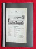 Vraagbaak DAF 33-modellen, 1968-1970, Verzenden