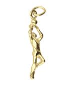 Gouden Basketballer kettinghanger, Sieraden, Tassen en Uiterlijk, Kettinghangers, Verzenden, Nieuw