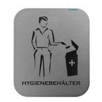 GGM Gastro | AIR-WOLF | Deurbord Hygiënecontainer - |, Verzenden, Nieuw, Effen, Bord(en)