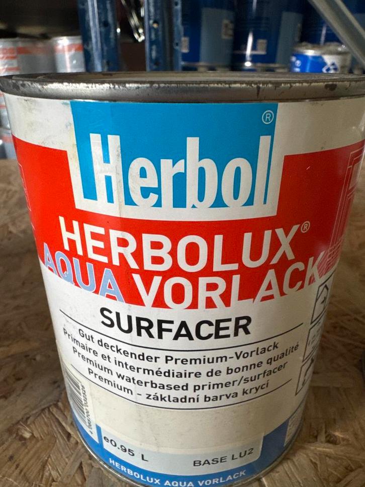 Herbol Aqua Grondverf - WIT - 1 liter SCHADEBLIK, Doe-het-zelf en Verbouw, Verf, Beits en Lak, Verf, Wit, Nieuw, Ophalen of Verzenden