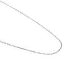 Halsketting - 18 karaat Witgoud, Sieraden, Tassen en Uiterlijk, Nieuw
