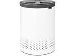Brabantia Wasmand - met Deksel - 55 l - White / Kunststof, Huis en Inrichting, Verzenden, Zo goed als nieuw