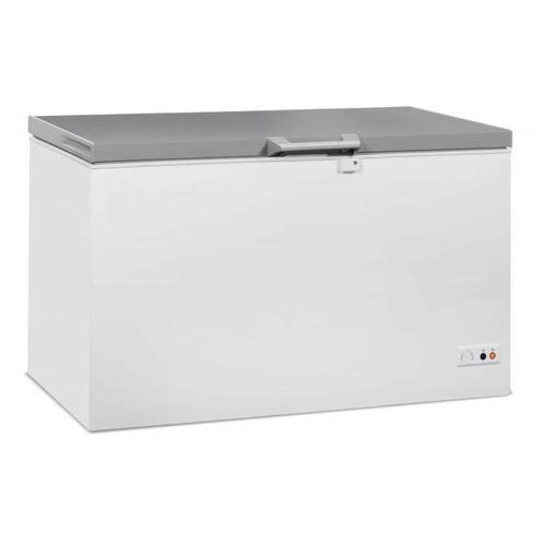 CombiSteel Vrieskist 407L | RVS Deksel | -18/-24°c | 1316x74, Witgoed en Apparatuur, Koelkasten en IJskasten, Ophalen of Verzenden