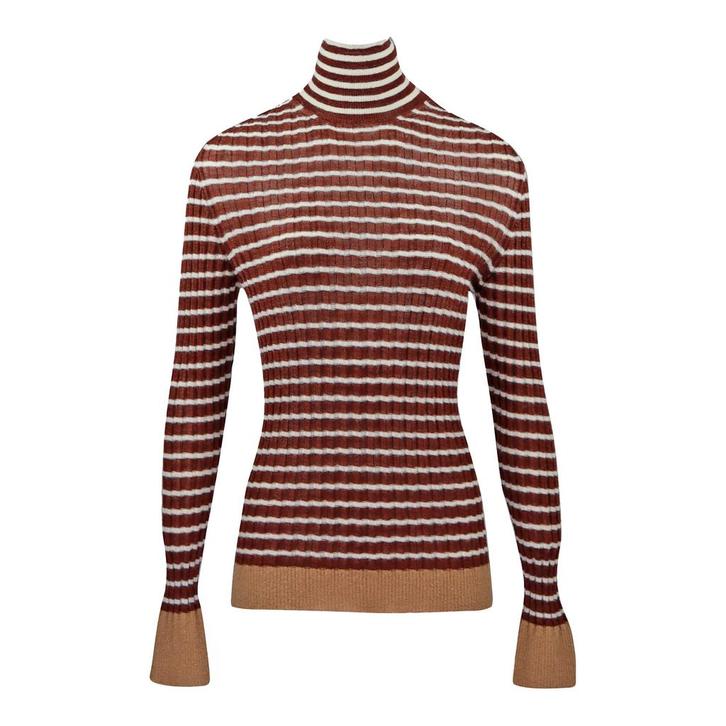 Alysi • bruine wollen trui • M, Kleding | Dames, Truien en Vesten, Bruin, Nieuw, Maat 38/40 (M), Verzenden