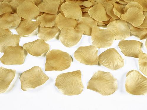 Gouden Rozenblaadjes 500st, Hobby en Vrije tijd, Feestartikelen, Nieuw, Verzenden