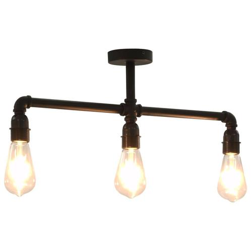 Plafondlamp 3xE27 zwart (Lampen, Interieur, Voor in Huis), Huis en Inrichting, Complete inboedels, Verzenden