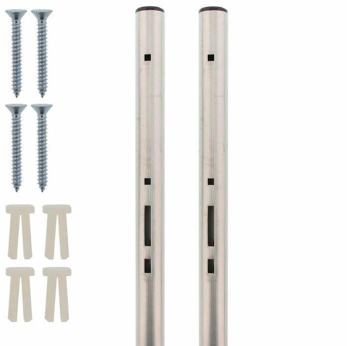 Briefkastenständer Univ. 150 z. Einbetonieren VA Edelstahl, Tuin en Terras, Brievenbussen, Ophalen of Verzenden